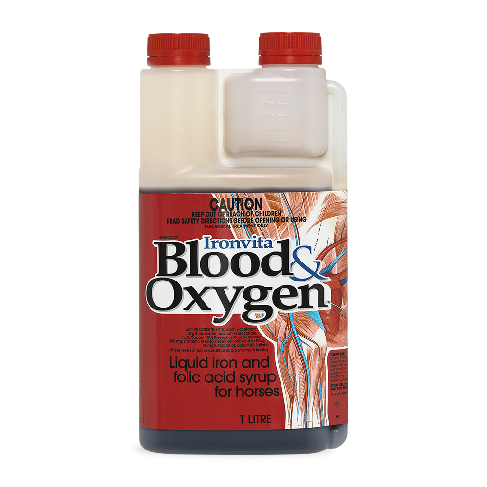 Blood  Oxygen Horse Supplement for Anaemia 1L Bottle